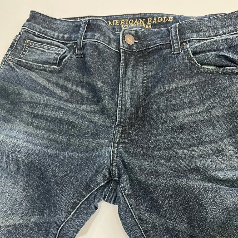 American Eagle Outfitters Blue Straight Jeans